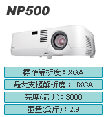 NEC NP500v-ATѥq