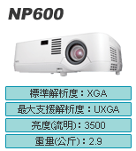 NEC NP600v-ATѥq
