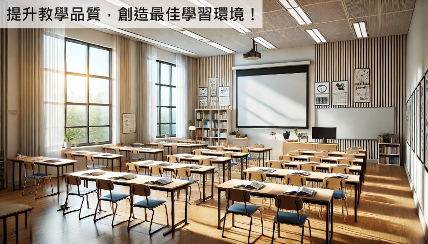 提升教學品質,創造最佳學習環境!