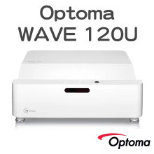 Optoma Wave 120U 雷射超短焦投影機|Full HD高亮度平價劇院首選|找佳譽資訊可協助規劃與安裝施工(來電06-2036972或加LINE ID:895689200)