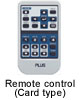 Full-function remote-control card