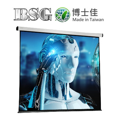 BSG 博士佳 旗艦款 1:1 電動布幕 商品示意