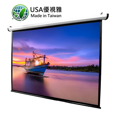 USA 優視雅 經典款 4:3 電動布幕 商品示意圖